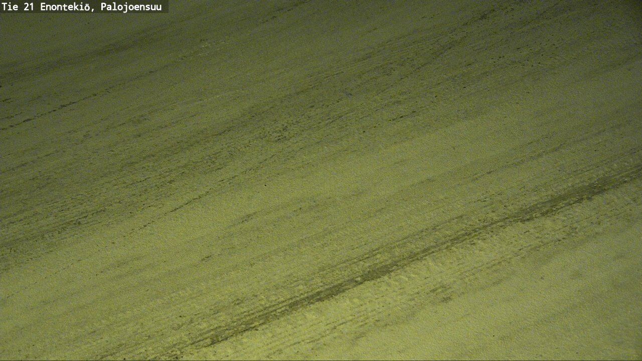 Weather Camera Image Road 21 Enontekiö, Palojoensuu, Enontekiö, Lappi