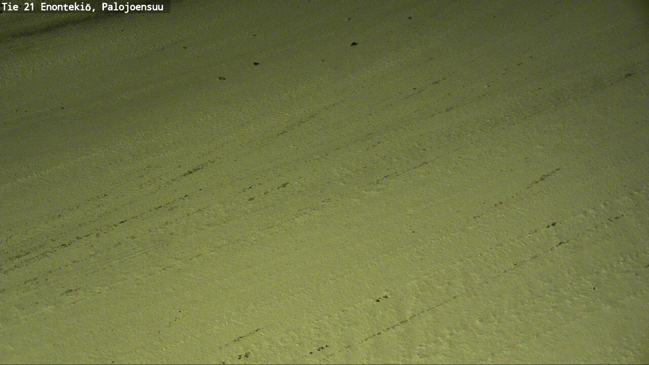 Weather Camera Image Road 21 Enontekiö, Palojoensuu, Enontekiö, Lappi