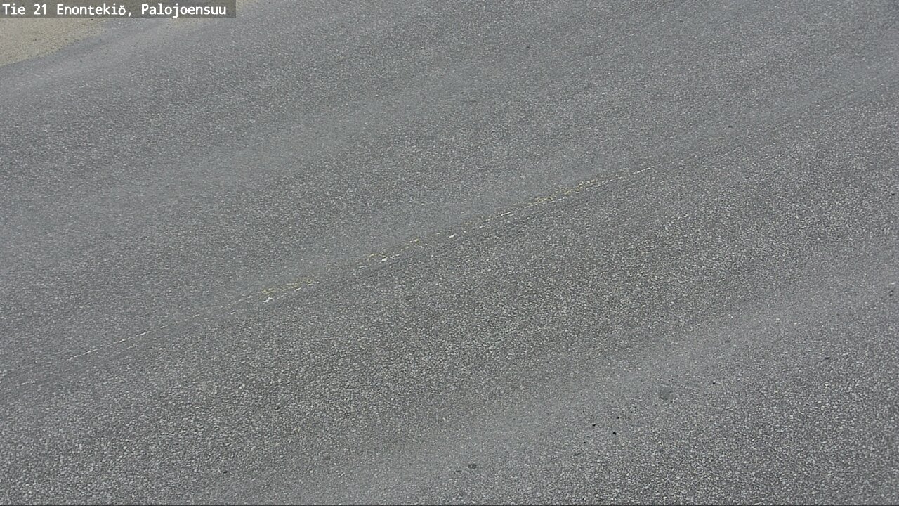 Weather Camera Image Road 21 Enontekiö, Palojoensuu, Enontekiö, Lappi