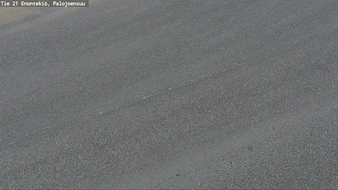 Weather Camera Image Road 21 Enontekiö, Palojoensuu, Enontekiö, Lappi