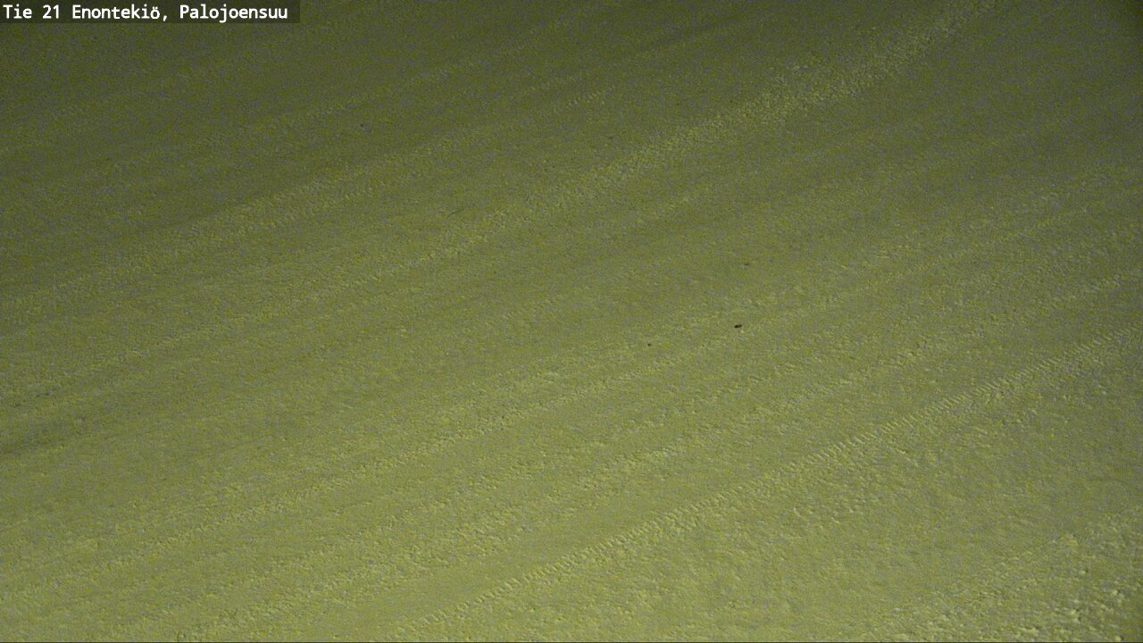 Weather Camera Image Road 21 Enontekiö, Palojoensuu, Enontekiö, Lappi