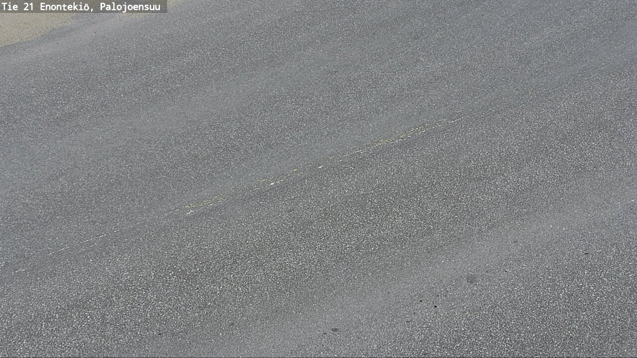 Weather Camera Image Road 21 Enontekiö, Palojoensuu, Enontekiö, Lappi