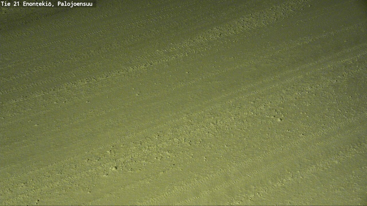 Weather Camera Image Road 21 Enontekiö, Palojoensuu, Enontekiö, Lappi