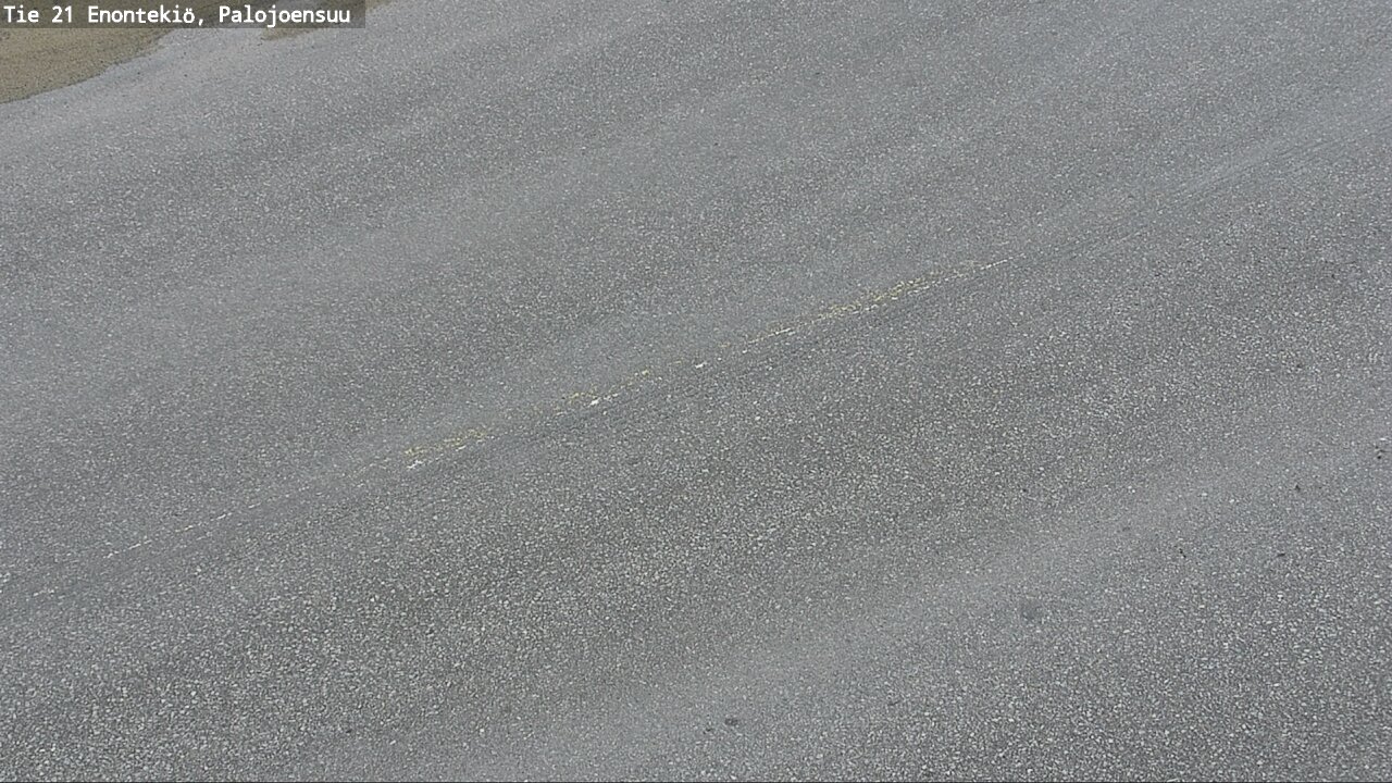 Weather Camera Image Road 21 Enontekiö, Palojoensuu, Enontekiö, Lappi