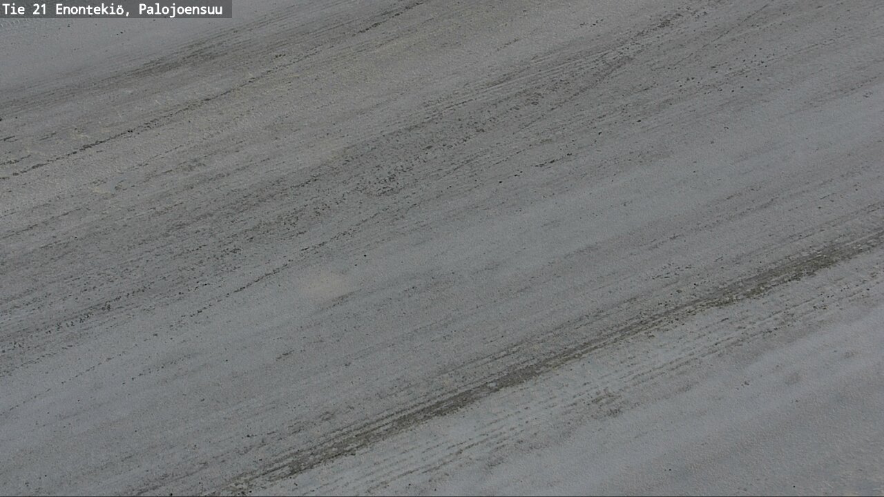 Weather Camera Image Road 21 Enontekiö, Palojoensuu, Enontekiö, Lappi