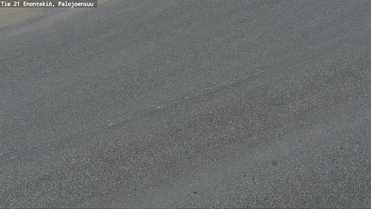 Weather Camera Image Road 21 Enontekiö, Palojoensuu, Enontekiö, Lappi