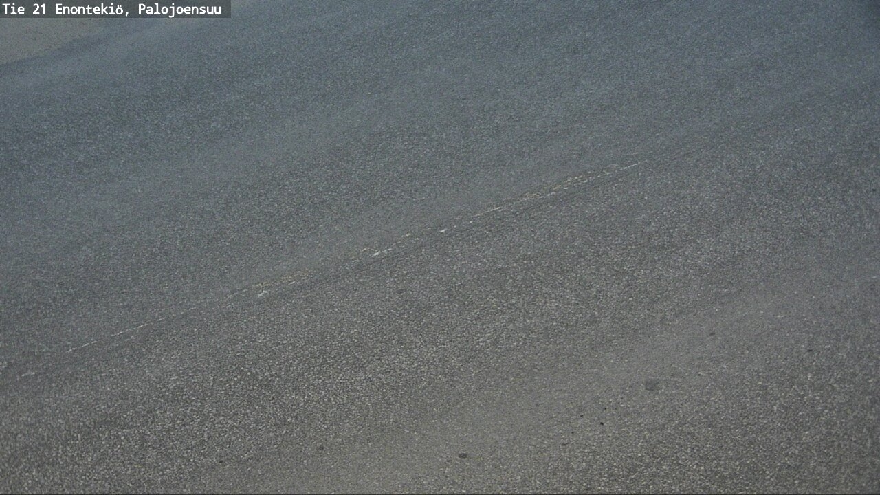 Weather Camera Image Road 21 Enontekiö, Palojoensuu, Enontekiö, Lappi