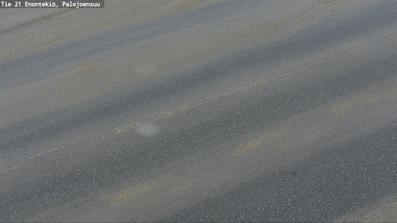 Weather Camera Image Road 21 Enontekiö, Palojoensuu, Enontekiö, Lappi