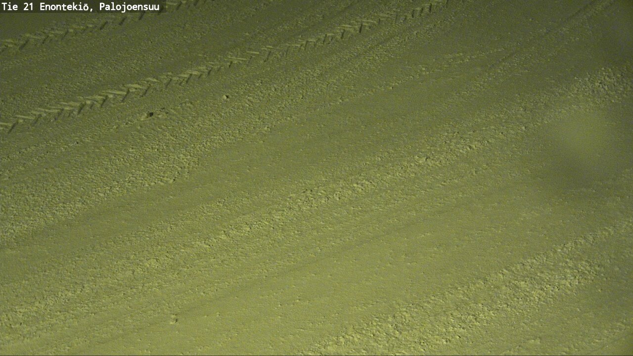 Weather Camera Image Road 21 Enontekiö, Palojoensuu, Enontekiö, Lappi