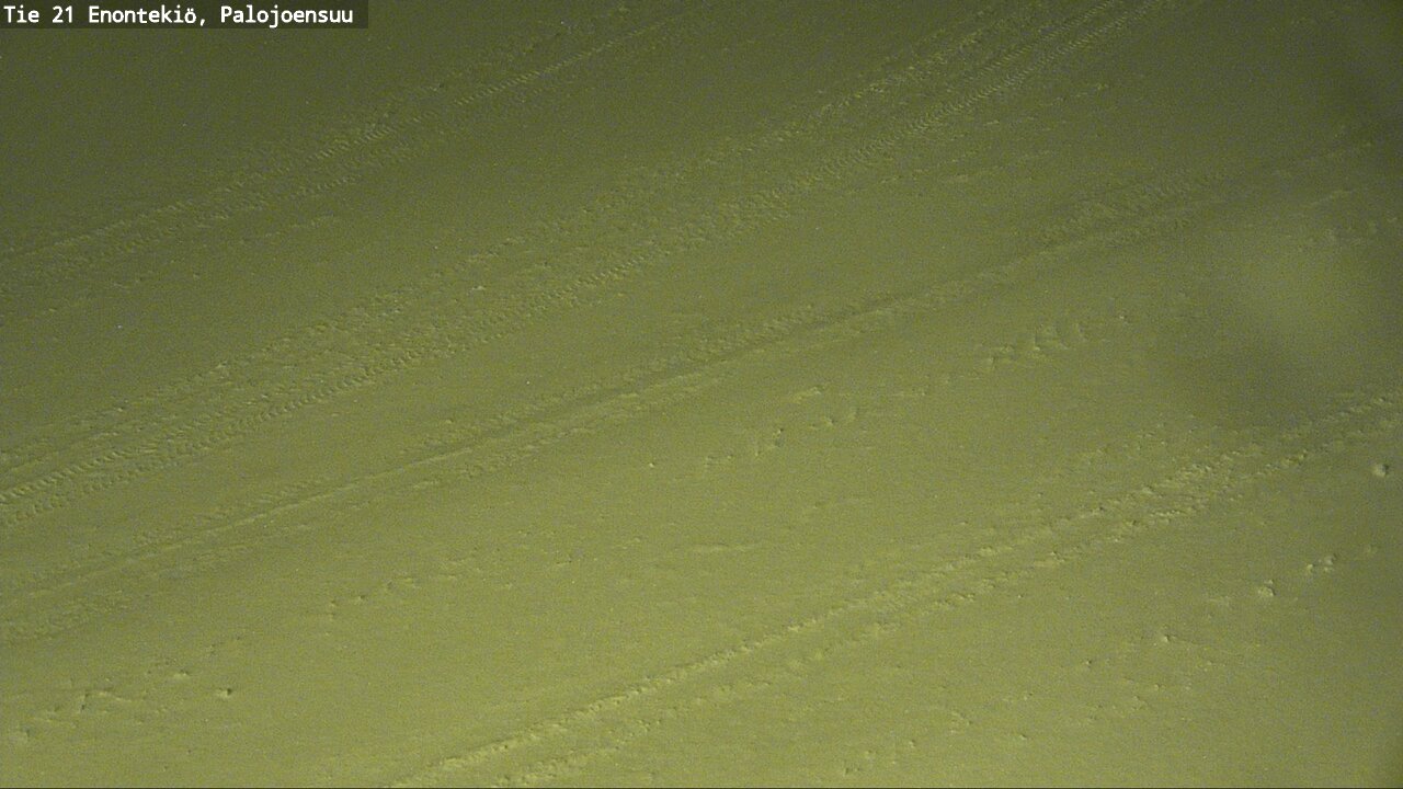 Weather Camera Image Road 21 Enontekiö, Palojoensuu, Enontekiö, Lappi