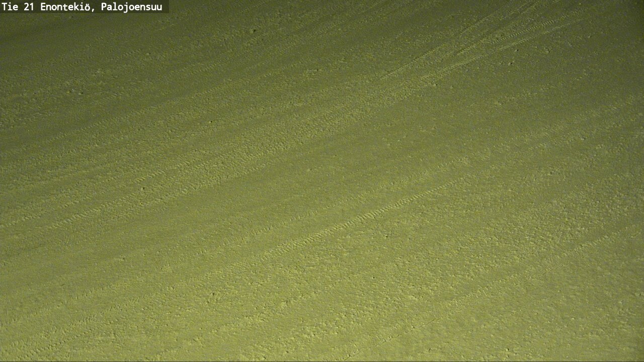 Weather Camera Image Road 21 Enontekiö, Palojoensuu, Enontekiö, Lappi