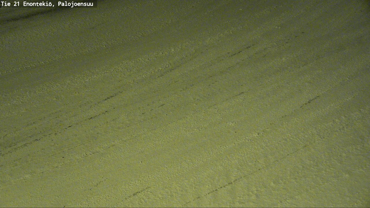 Weather Camera Image Road 21 Enontekiö, Palojoensuu, Enontekiö, Lappi