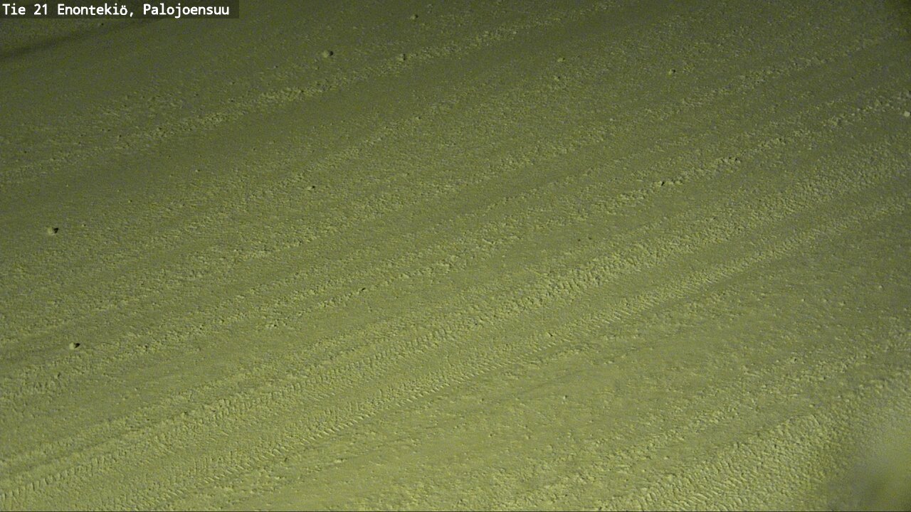 Weather Camera Image Road 21 Enontekiö, Palojoensuu, Enontekiö, Lappi