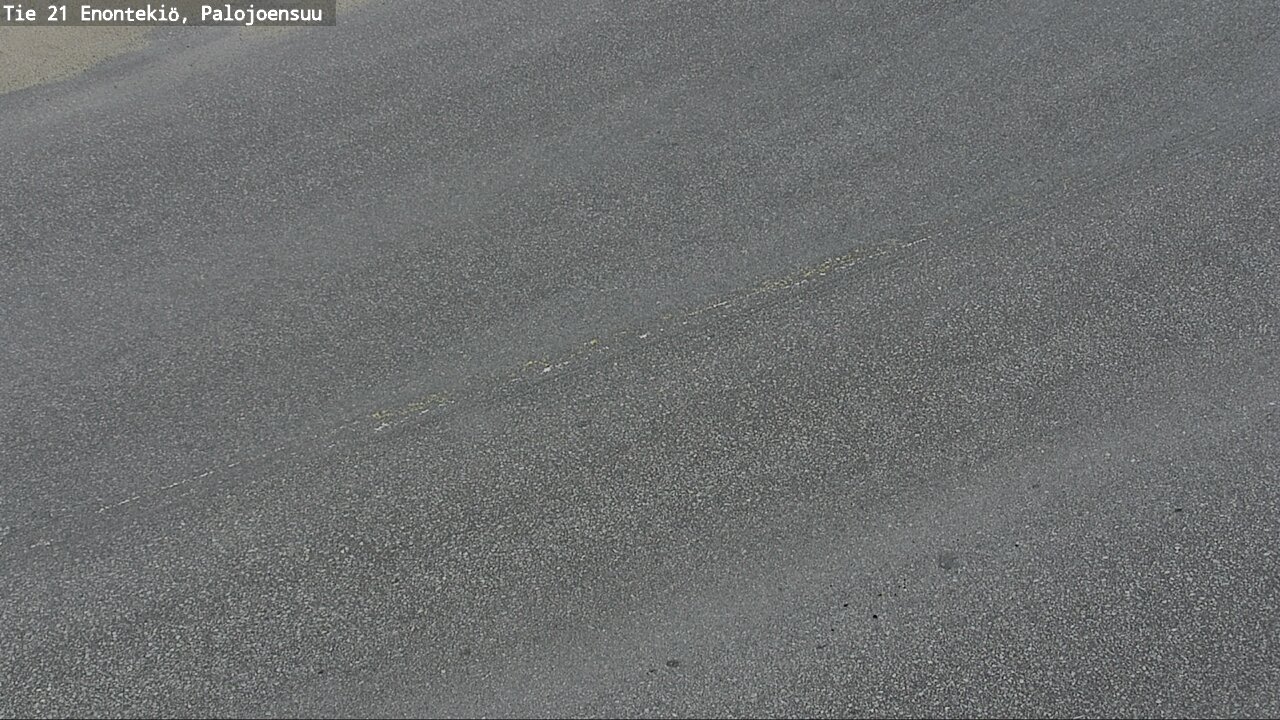 Weather Camera Image Road 21 Enontekiö, Palojoensuu, Enontekiö, Lappi
