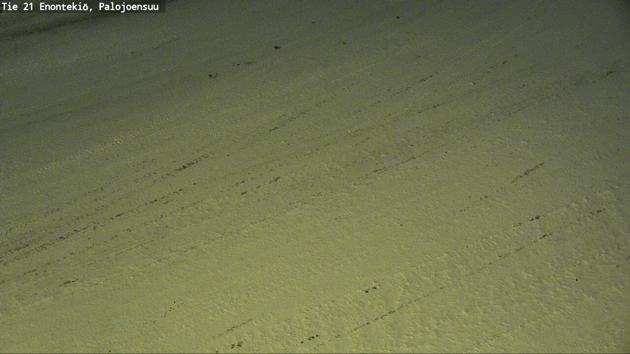 Weather Camera Image Väg 21 Enontekis, Palojoensuu, Enontekiö, Lappi