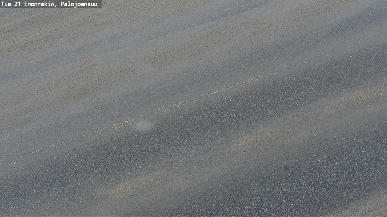 Weather Camera Image Väg 21 Enontekis, Palojoensuu, Enontekiö, Lappi