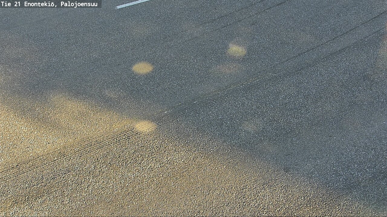 Weather Camera Image Väg 21 Enontekis, Palojoensuu, Enontekiö, Lappi