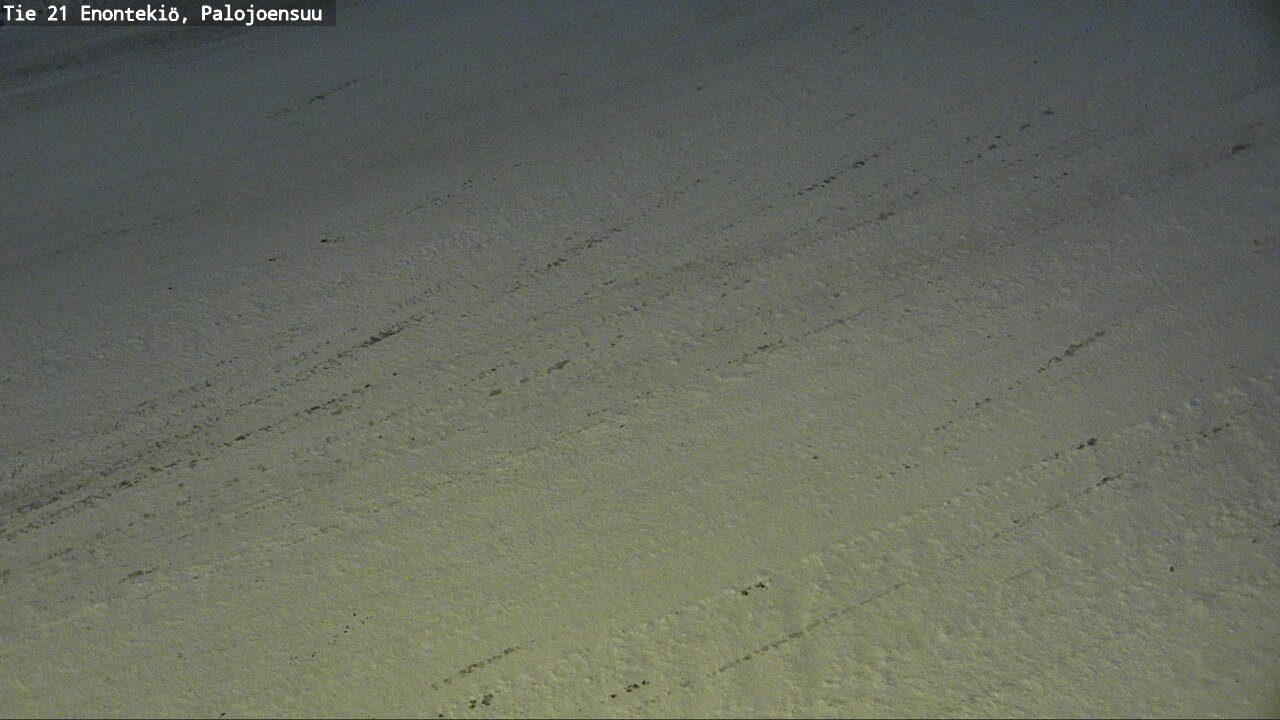Weather Camera Image Väg 21 Enontekis, Palojoensuu, Enontekiö, Lappi