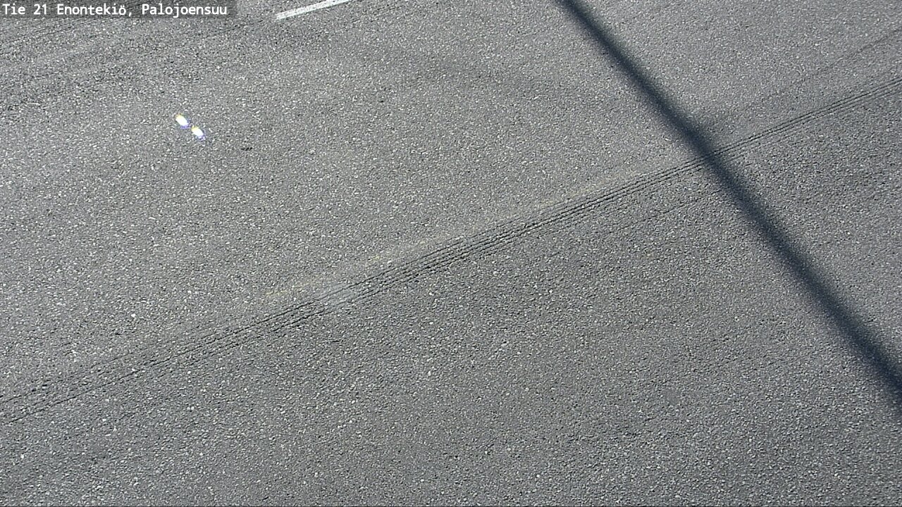 Weather Camera Image Road 21 Enontekiö, Palojoensuu, Enontekiö, Lappi