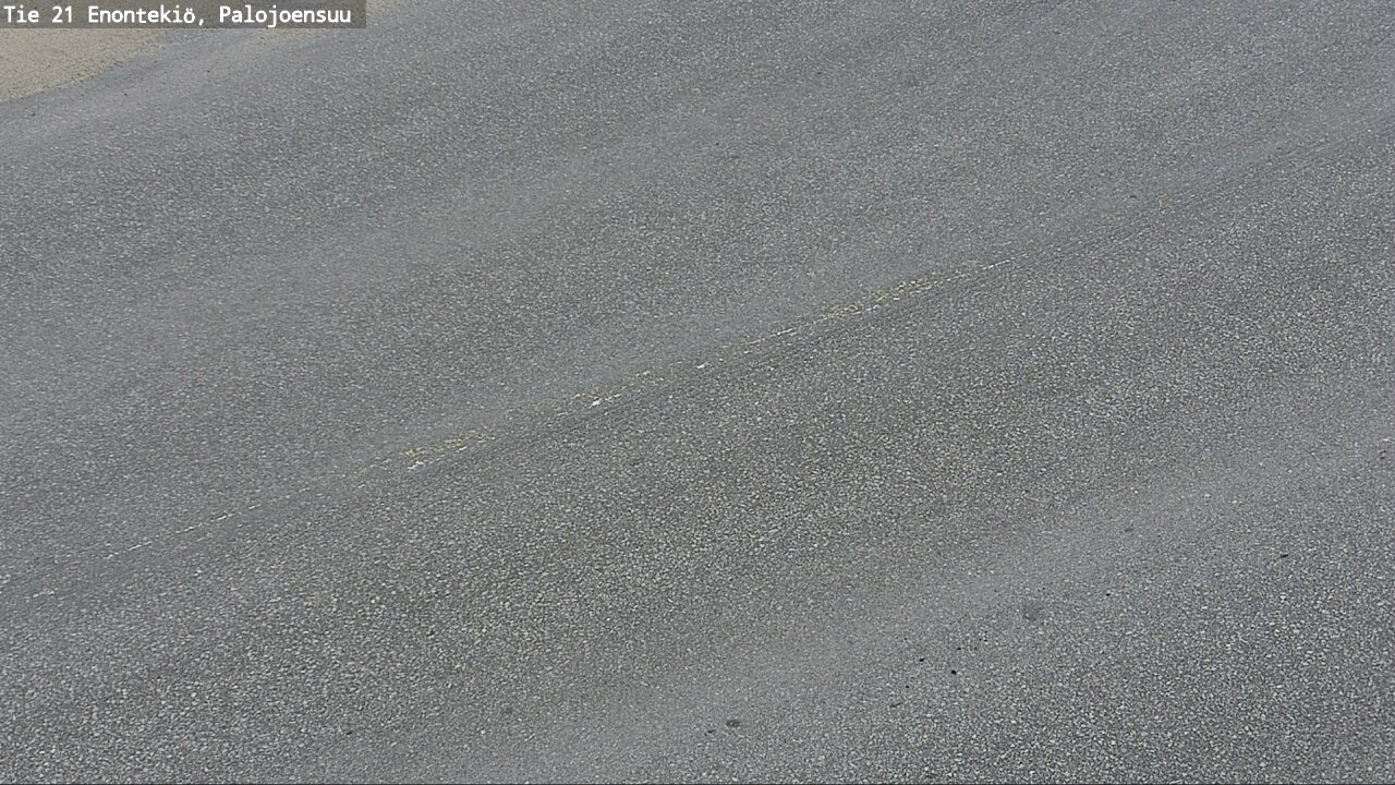 Weather Camera Image Road 21 Enontekiö, Palojoensuu, Enontekiö, Lappi
