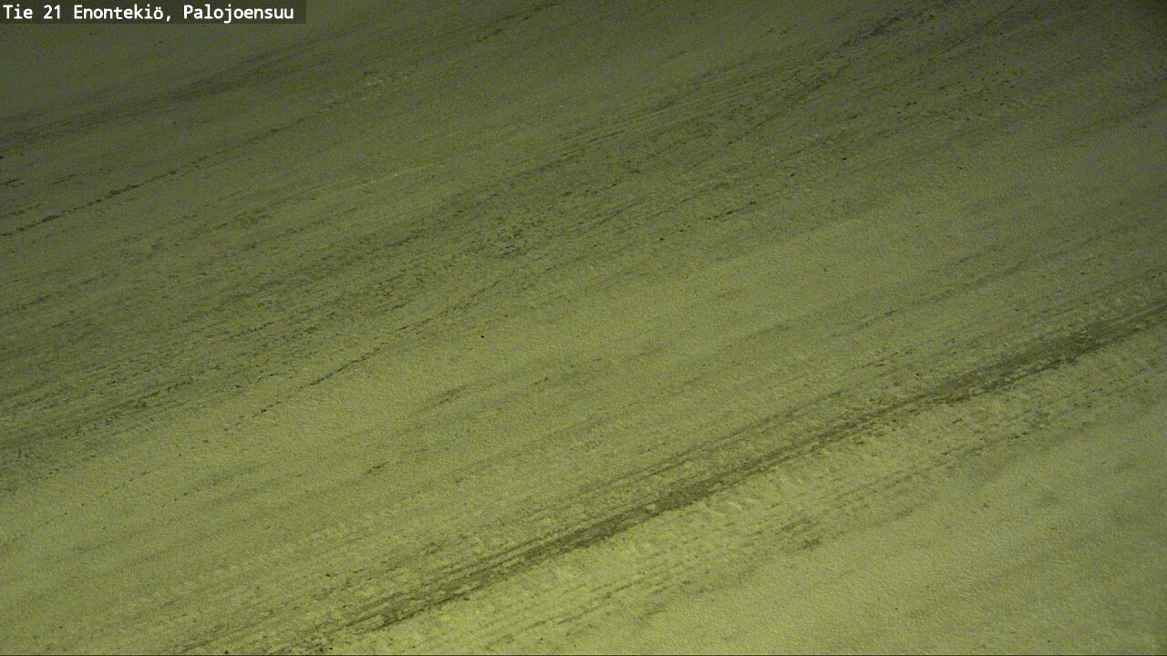 Weather Camera Image Road 21 Enontekiö, Palojoensuu, Enontekiö, Lappi