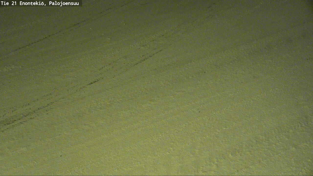 Weather Camera Image Road 21 Enontekiö, Palojoensuu, Enontekiö, Lappi
