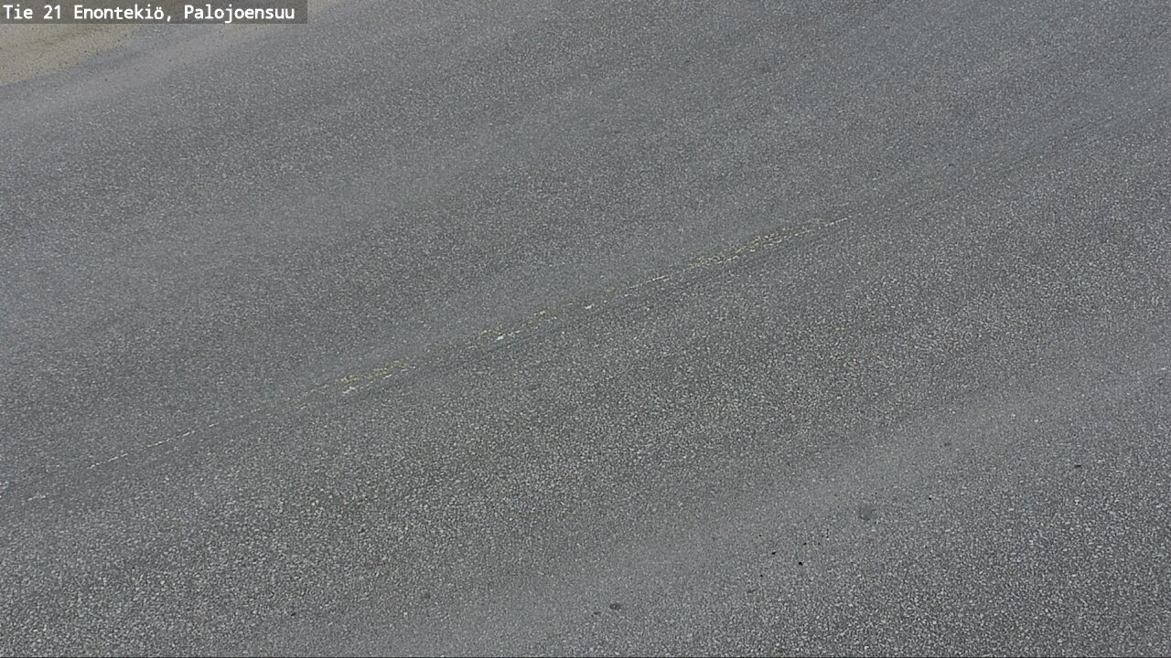 Weather Camera Image Road 21 Enontekiö, Palojoensuu, Enontekiö, Lappi