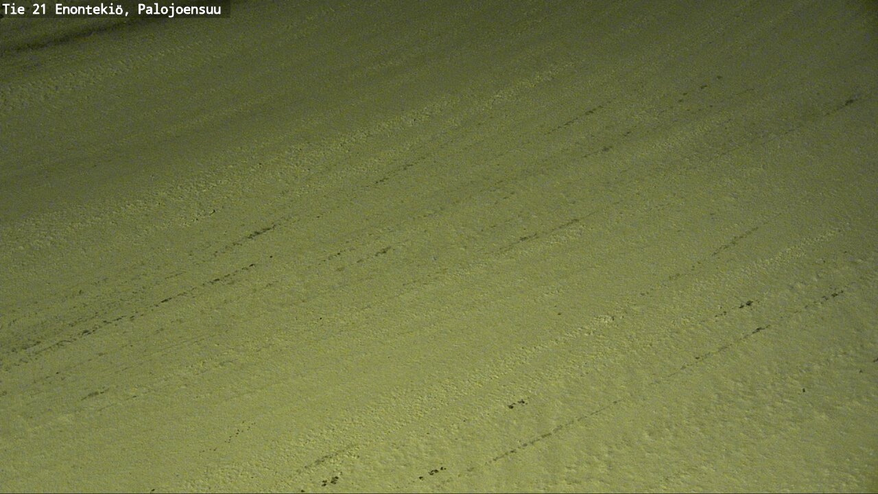 Weather Camera Image Road 21 Enontekiö, Palojoensuu, Enontekiö, Lappi