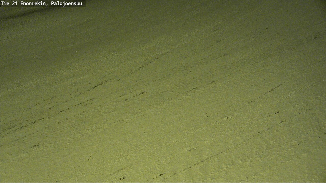 Weather Camera Image Road 21 Enontekiö, Palojoensuu, Enontekiö, Lappi