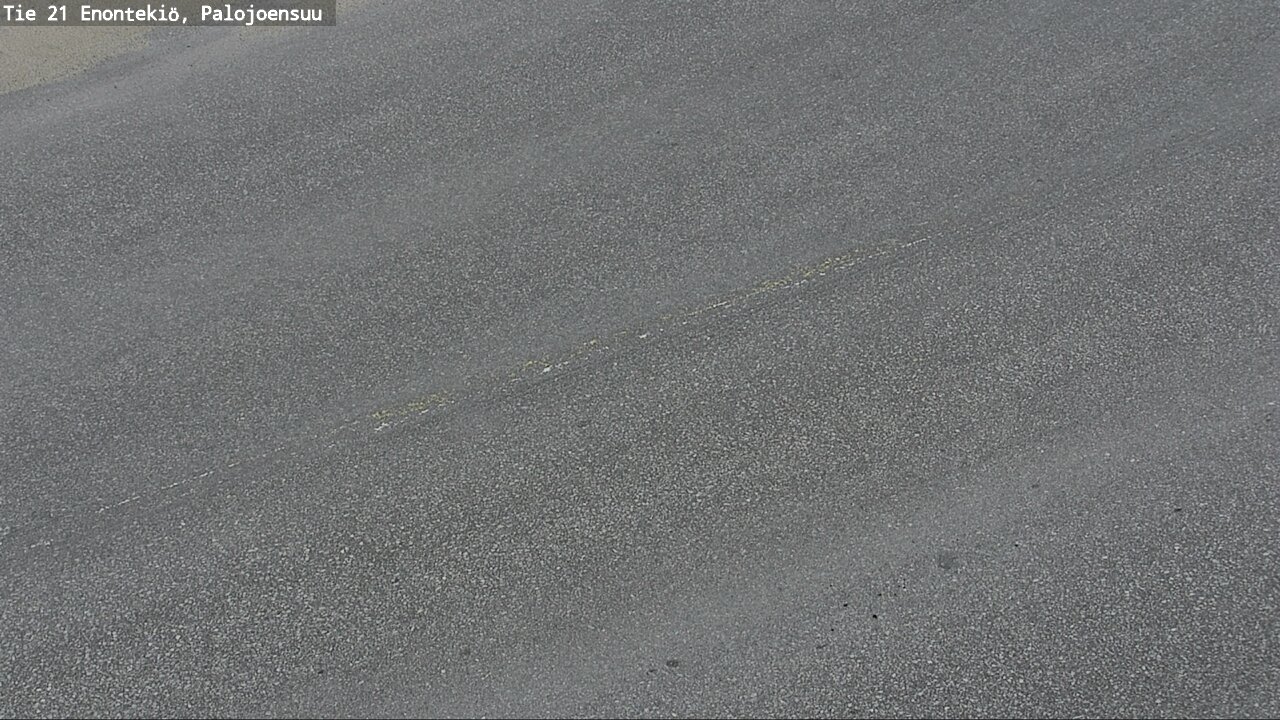 Weather Camera Image Väg 21 Enontekis, Palojoensuu, Enontekiö, Lappi
