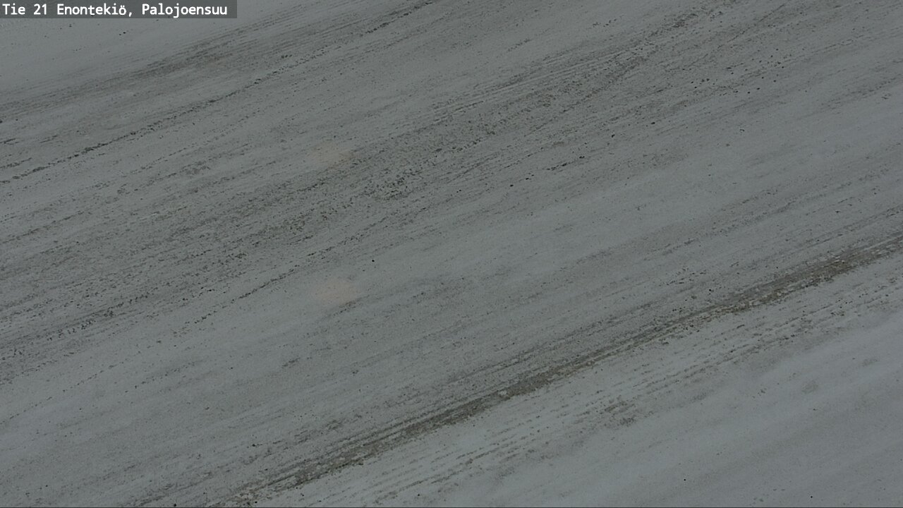 Weather Camera Image Road 21 Enontekiö, Palojoensuu, Enontekiö, Lappi