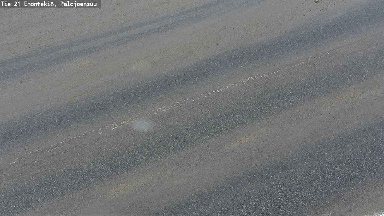 Weather Camera Image Road 21 Enontekiö, Palojoensuu, Enontekiö, Lappi