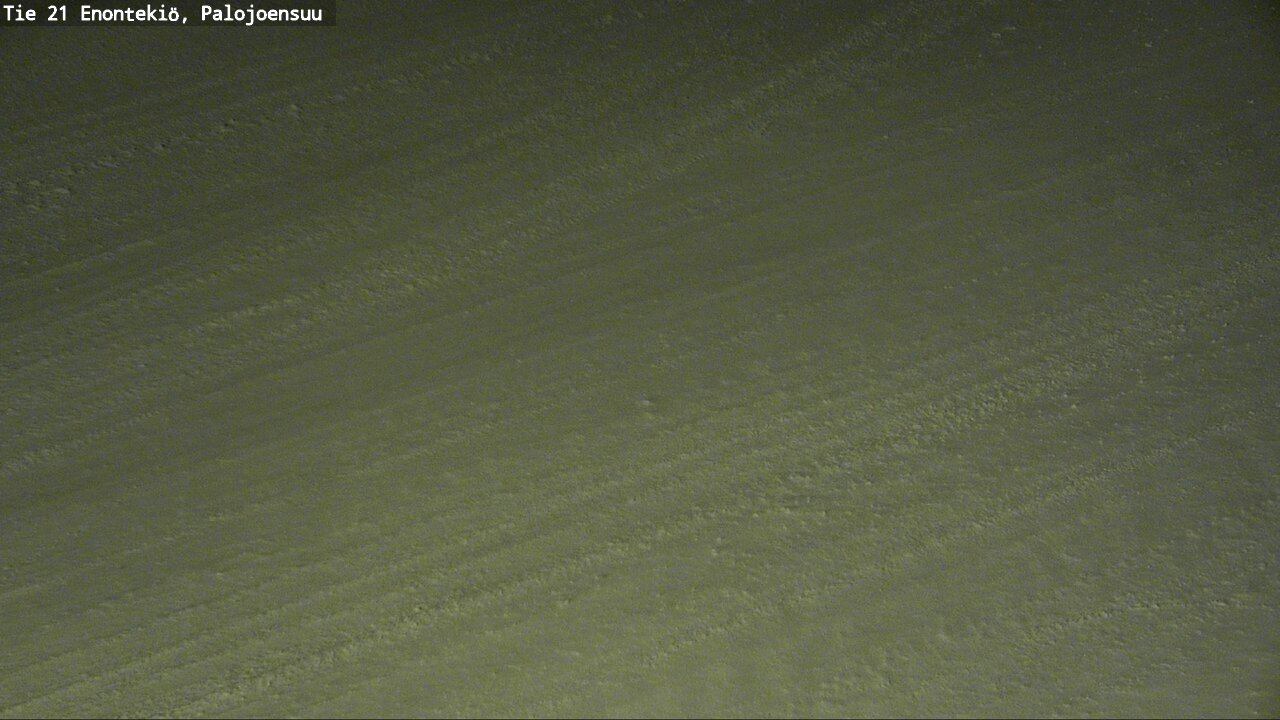 Weather Camera Image Road 21 Enontekiö, Palojoensuu, Enontekiö, Lappi