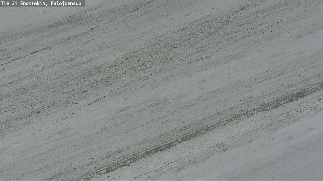 Weather Camera Image Road 21 Enontekiö, Palojoensuu, Enontekiö, Lappi