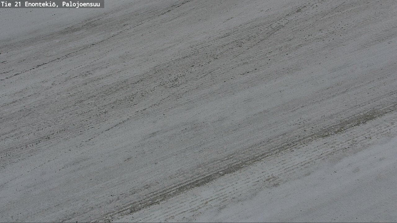 Weather Camera Image Road 21 Enontekiö, Palojoensuu, Enontekiö, Lappi