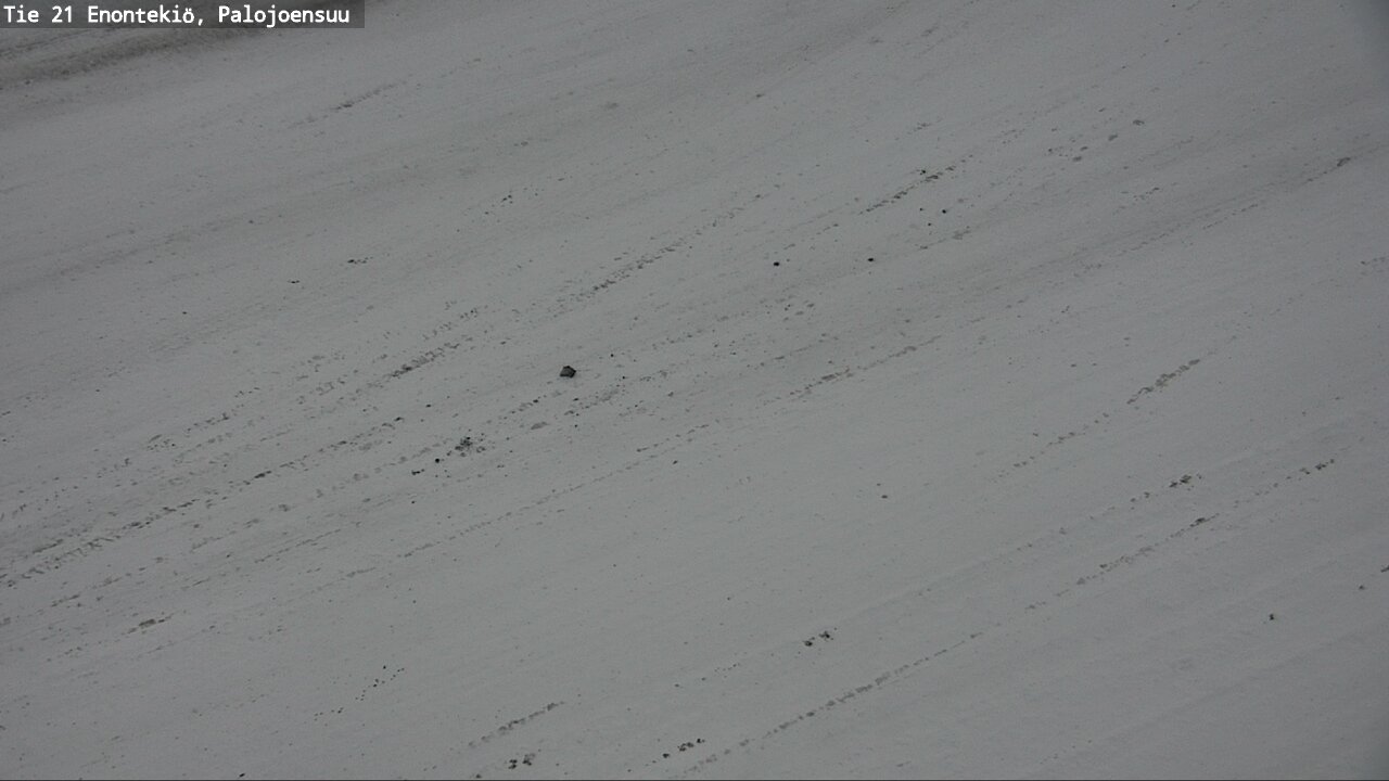 Weather Camera Image Väg 21 Enontekis, Palojoensuu, Enontekiö, Lappi
