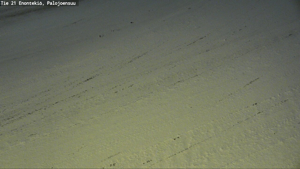 Weather Camera Image Väg 21 Enontekis, Palojoensuu, Enontekiö, Lappi