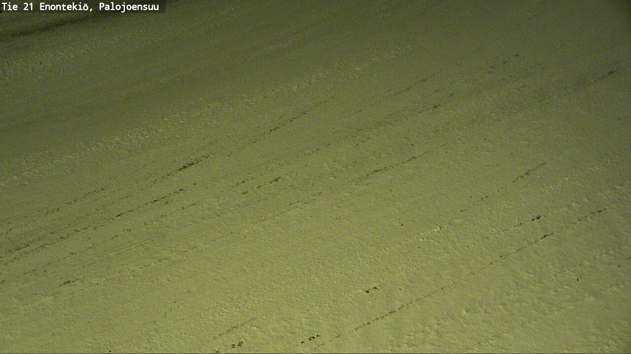 Weather Camera Image Road 21 Enontekiö, Palojoensuu, Enontekiö, Lappi