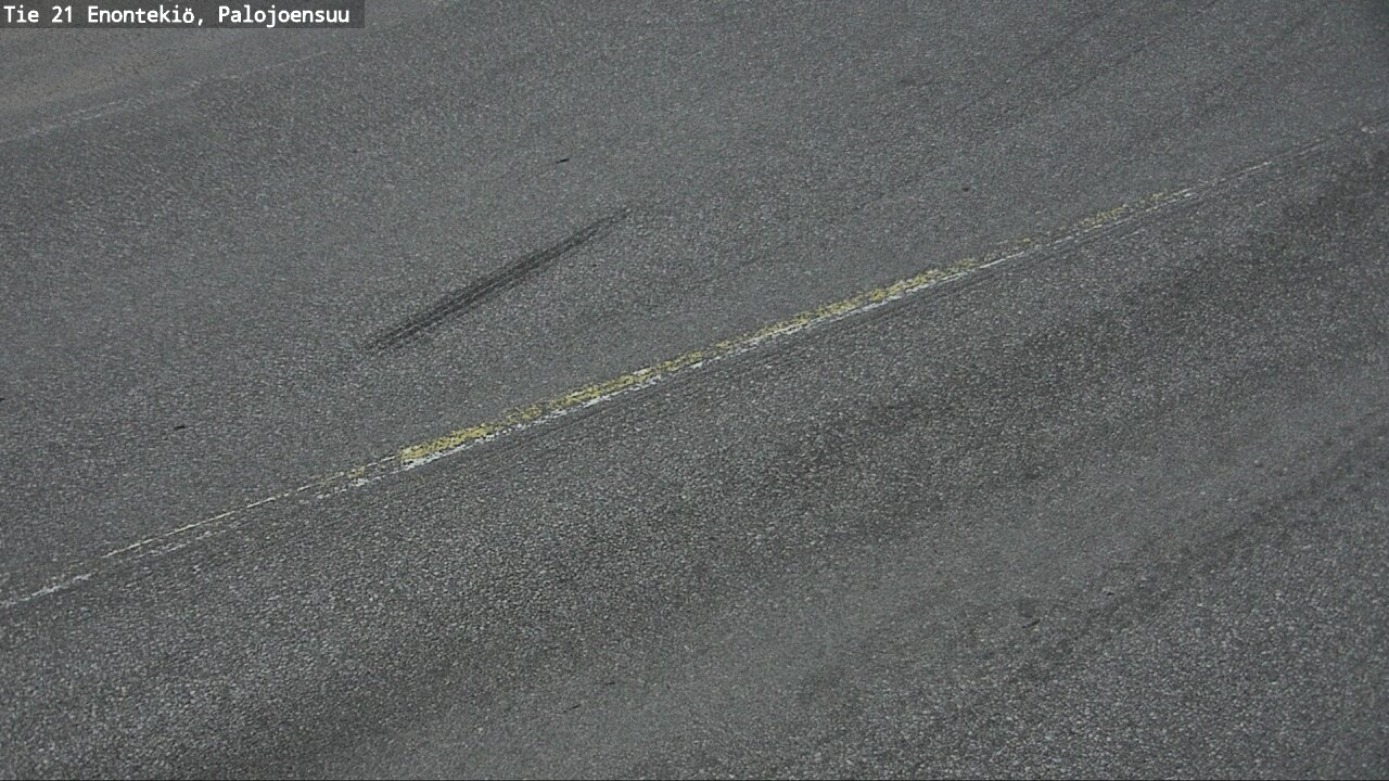 Weather Camera Image Road 21 Enontekiö, Palojoensuu, Enontekiö, Lappi