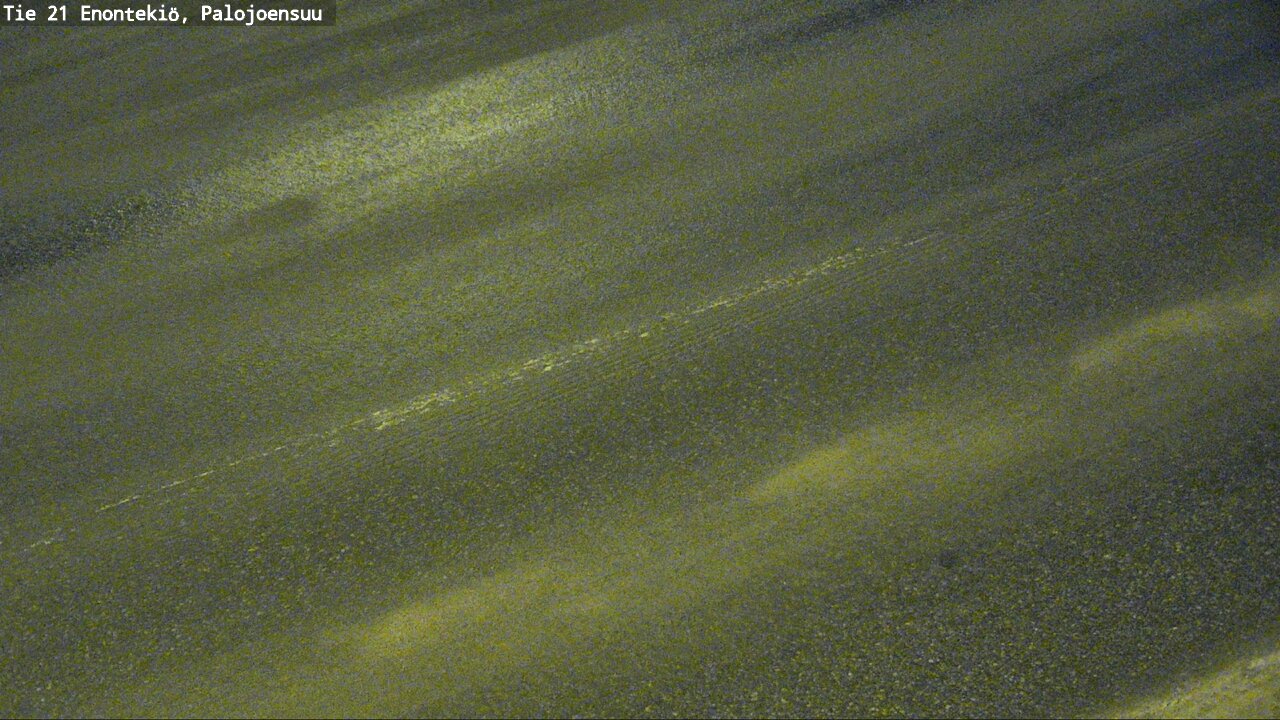 Weather Camera Image Väg 21 Enontekis, Palojoensuu, Enontekiö, Lappi