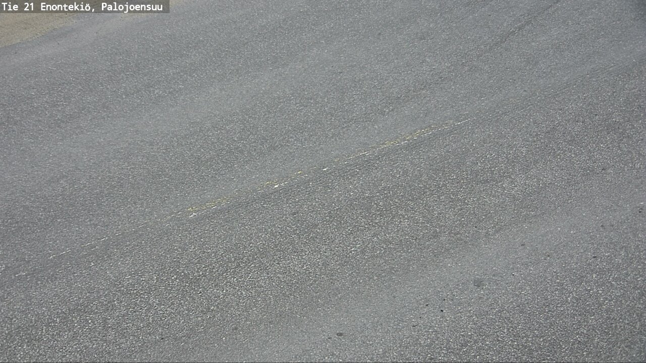 Weather Camera Image Road 21 Enontekiö, Palojoensuu, Enontekiö, Lappi