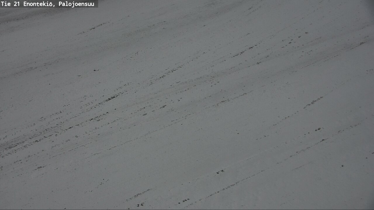Weather Camera Image Väg 21 Enontekis, Palojoensuu, Enontekiö, Lappi