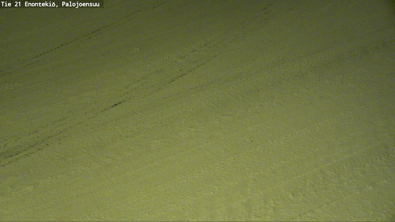 Weather Camera Image Road 21 Enontekiö, Palojoensuu, Enontekiö, Lappi