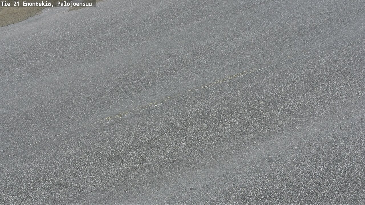 Weather Camera Image Road 21 Enontekiö, Palojoensuu, Enontekiö, Lappi
