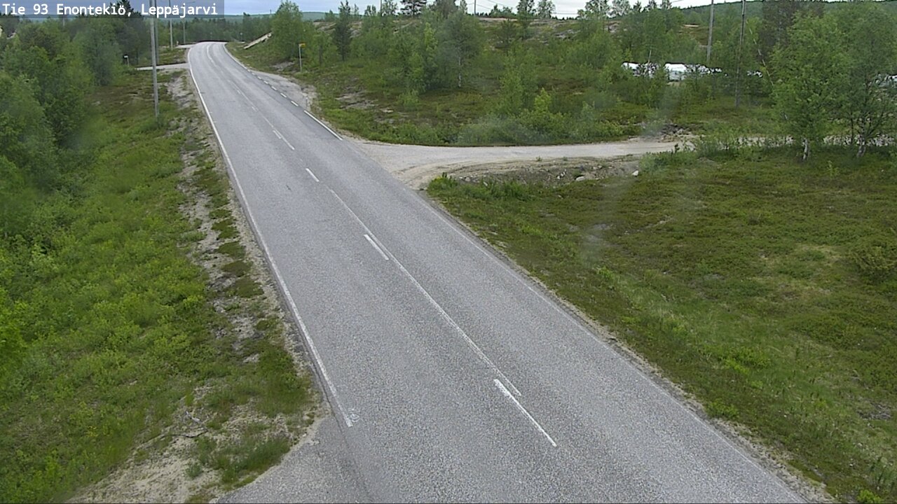 Kelikamerat Kuva Tie 93 Enontekiö, Leppäjärvi, Enontekiö, Lappi