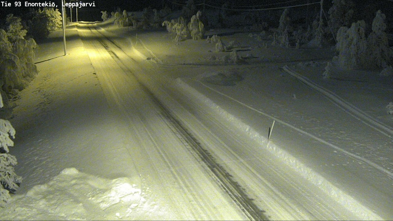 Kelikamerat Kuva Tie 93 Enontekiö, Leppäjärvi, Enontekiö, Lappi
