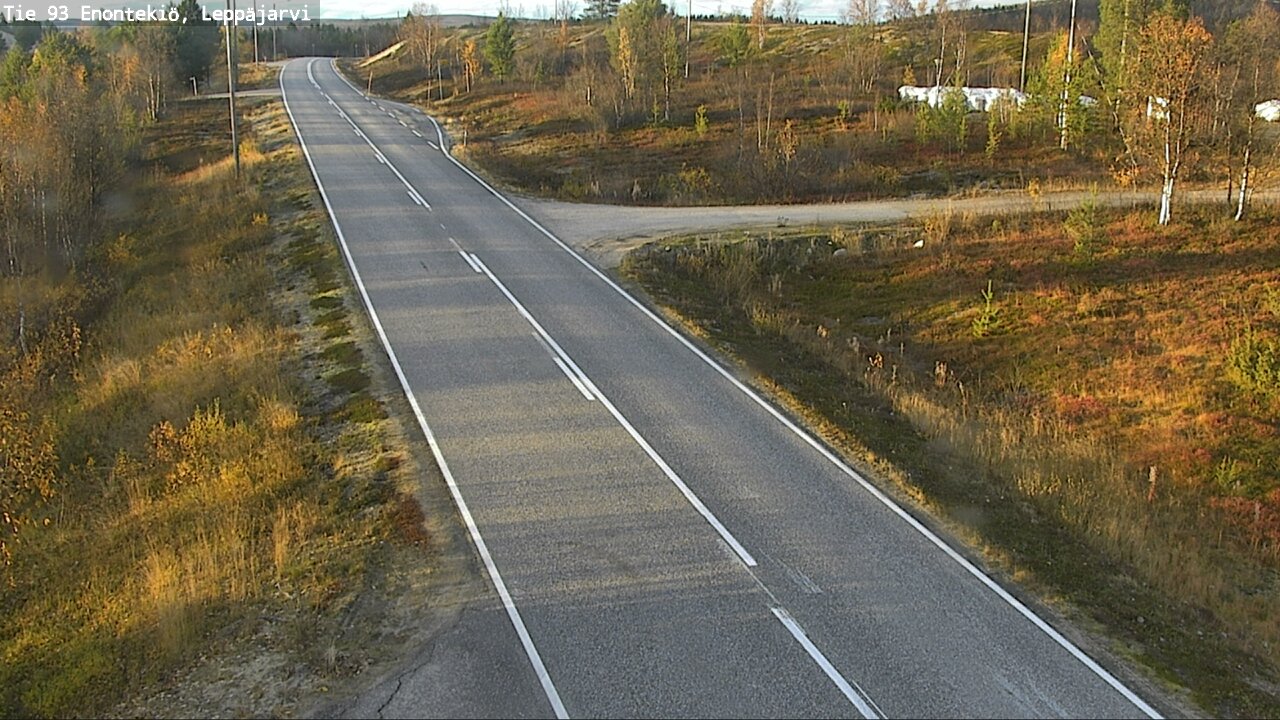 Kelikamerat Kuva Tie 93 Enontekiö, Leppäjärvi, Enontekiö, Lappi