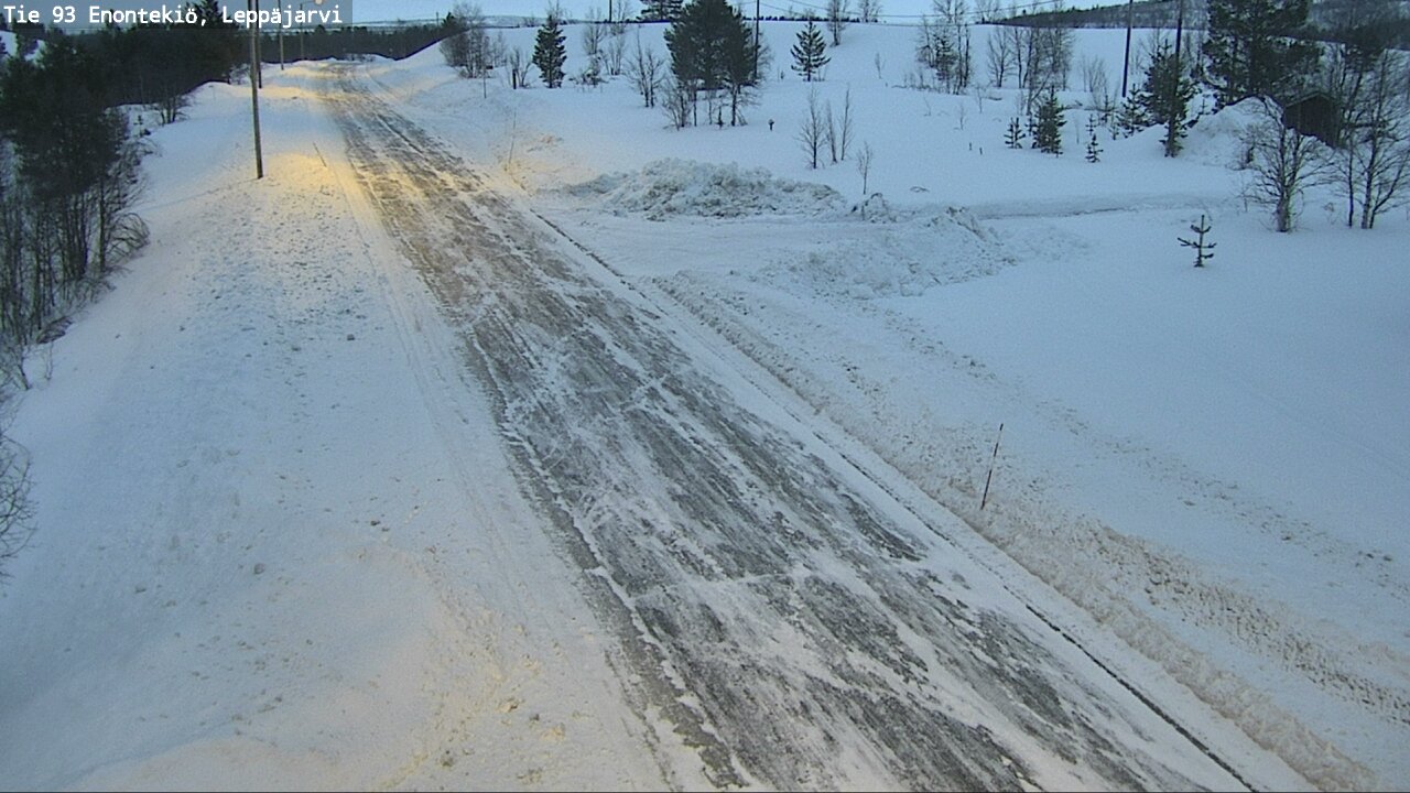 Kelikamerat Kuva Tie 93 Enontekiö, Leppäjärvi, Enontekiö, Lappi