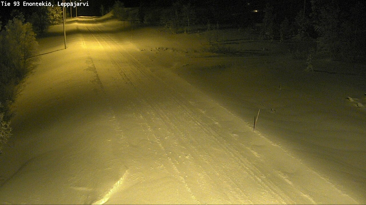 Kelikamerat Kuva Tie 93 Enontekiö, Leppäjärvi, Enontekiö, Lappi