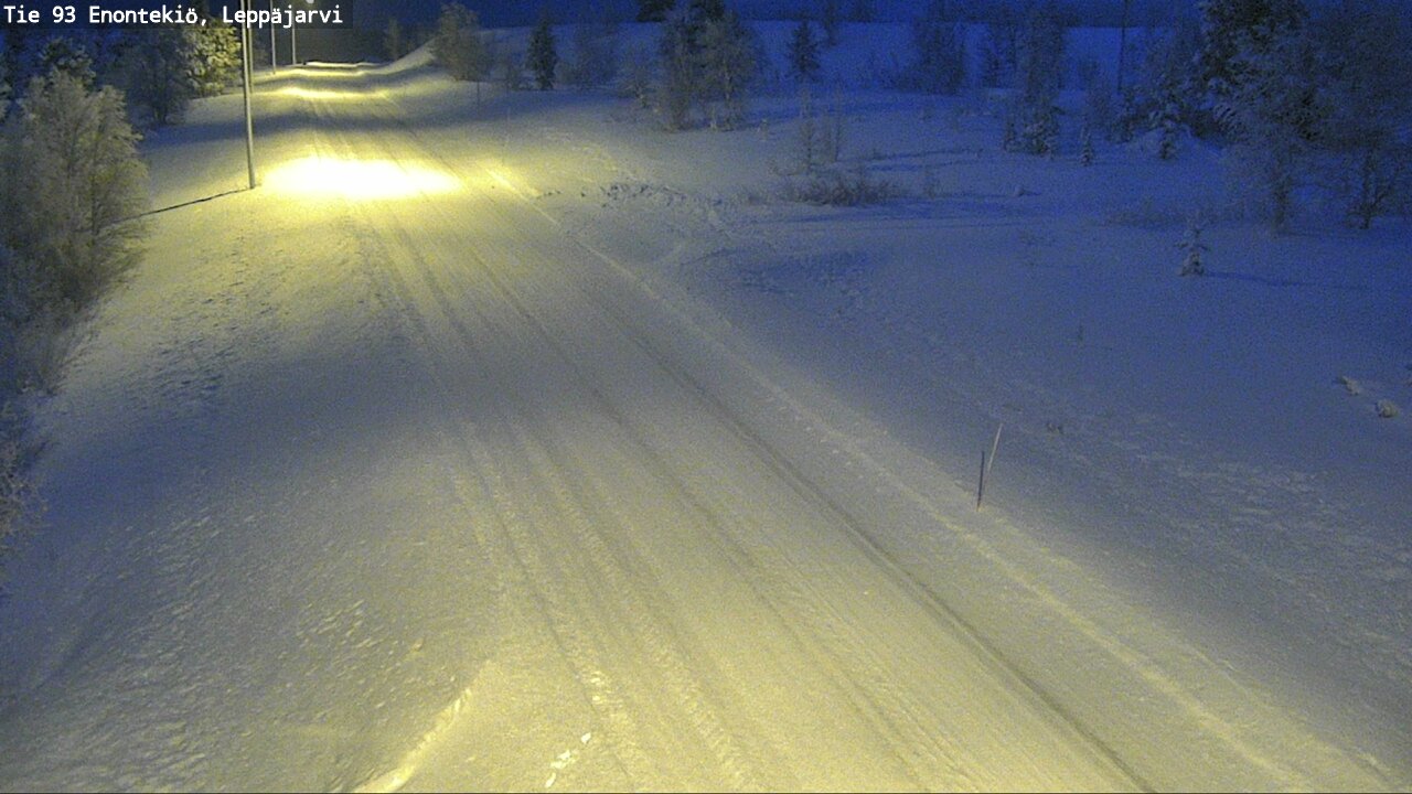 Kelikamerat Kuva Tie 93 Enontekiö, Leppäjärvi, Enontekiö, Lappi